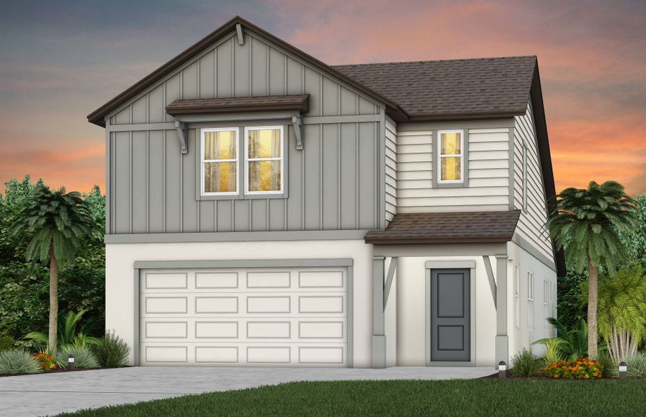 New construction Single-Family house Marlin, Simmons Ranch Court, Riverview, FL 33578 - photo