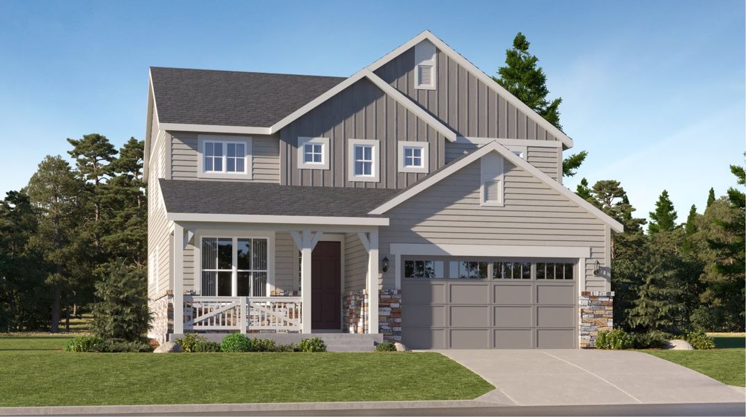 New construction Single-Family house Rockford, 636 Nightsky Street, Erie, CO 80516 - photo