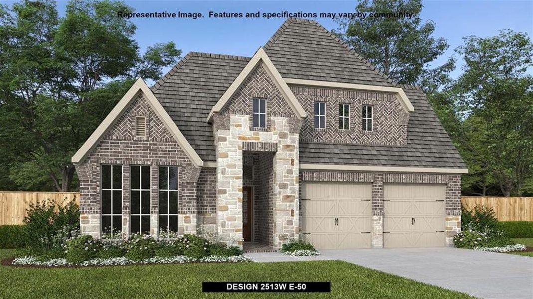 New construction Single-Family house 3013 Watterloo Lane, Celina, TX 75009 Design 2513W- photo