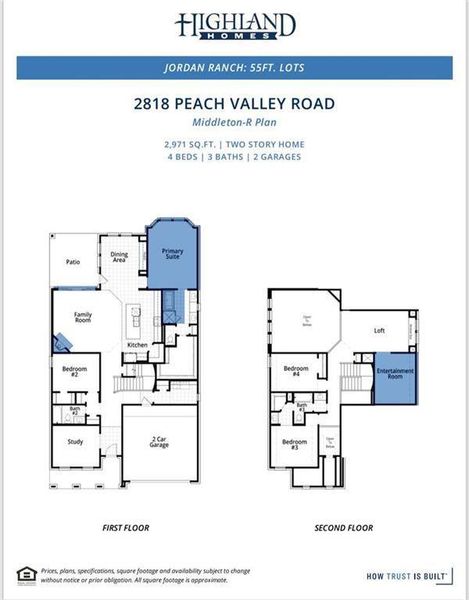 Floor Plan - 2818 Peach Valley Rd