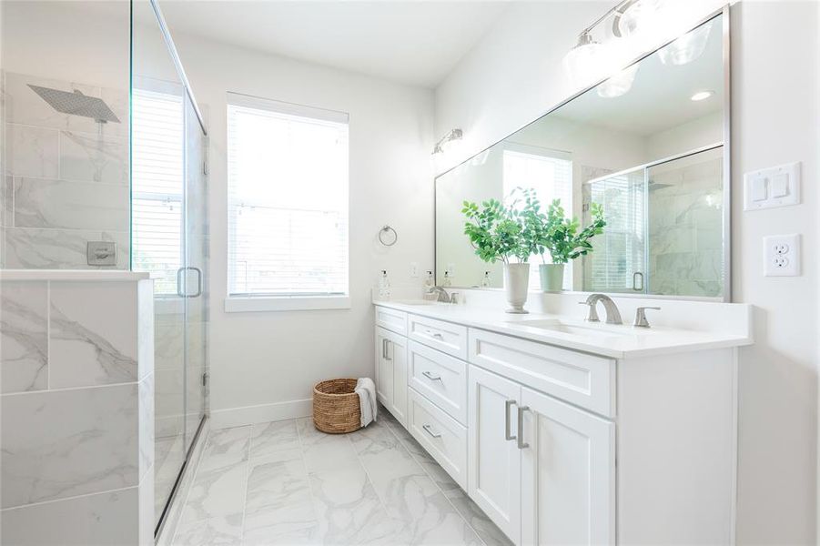 Stage Model Home - Primary Bathroom