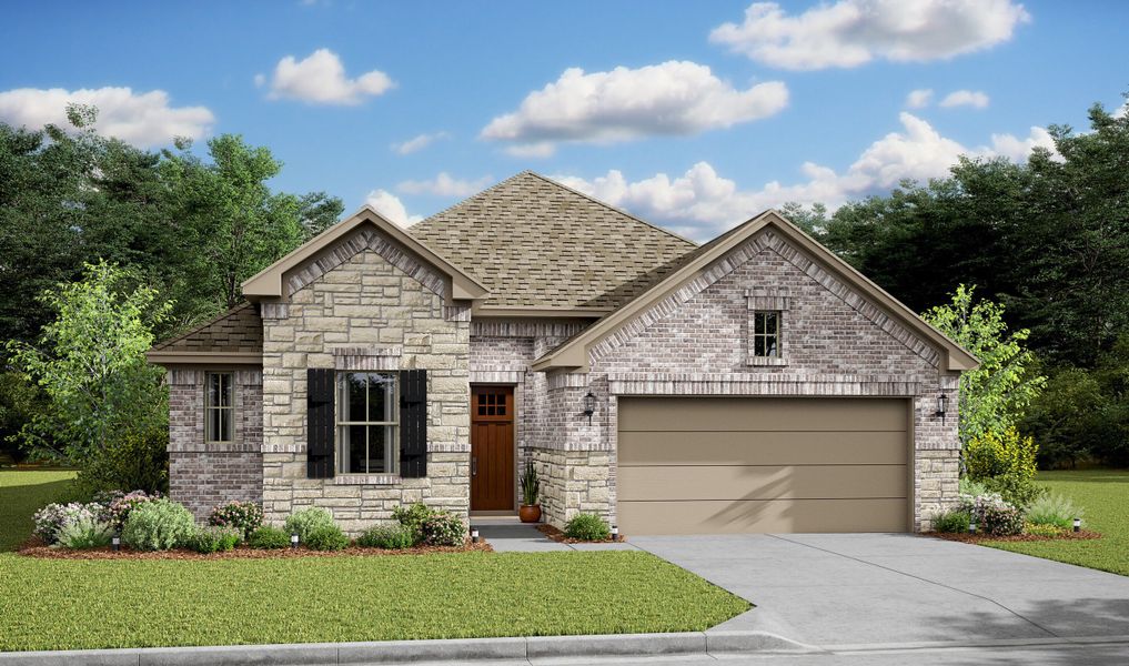 New construction Single-Family house 21230 Blue Palm Lane, Cypress, TX 77433 Pasadena- photo