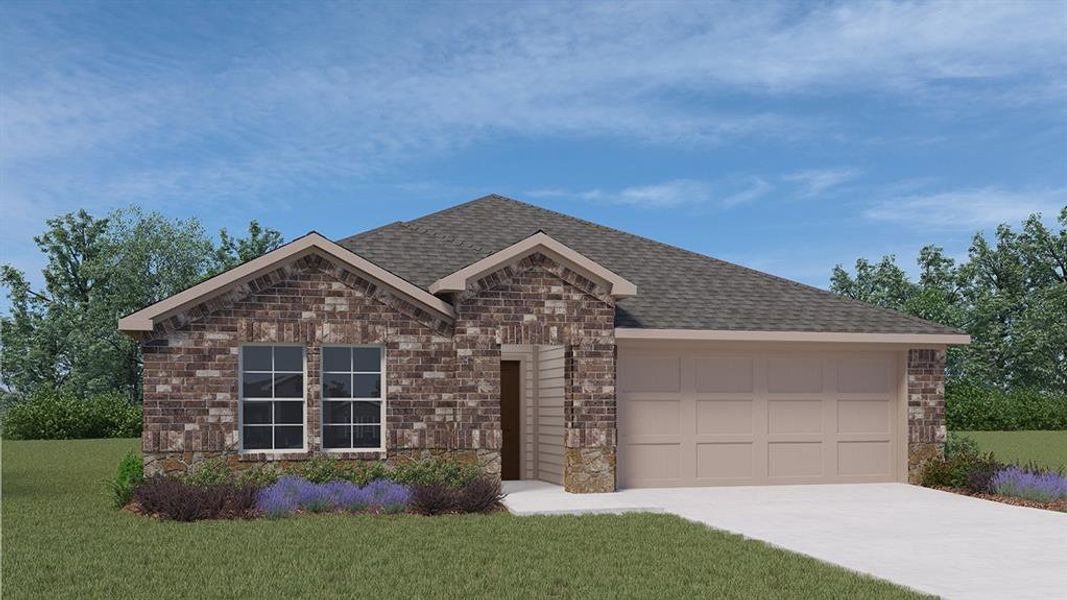 New construction Single-Family house 1318 Turkey Run Drive, Denton, TX 76207 X40I Texas Cali- photo