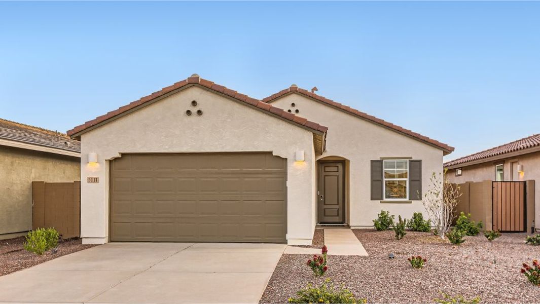 New construction Single-Family house 37775 N Flank Rider Way, San Tan Valley, AZ 85140 Bisbee- photo