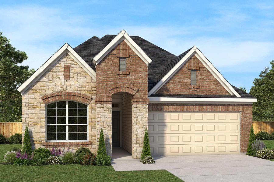 New construction Single-Family house 6026 Cottontail Ln, Manvel, TX 77578 The Baileywood- photo