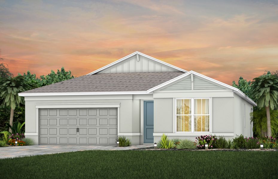 New construction Single-Family house Cedar, 10250 SW Captiva Drive, Port St. Lucie, FL 34987 - photo