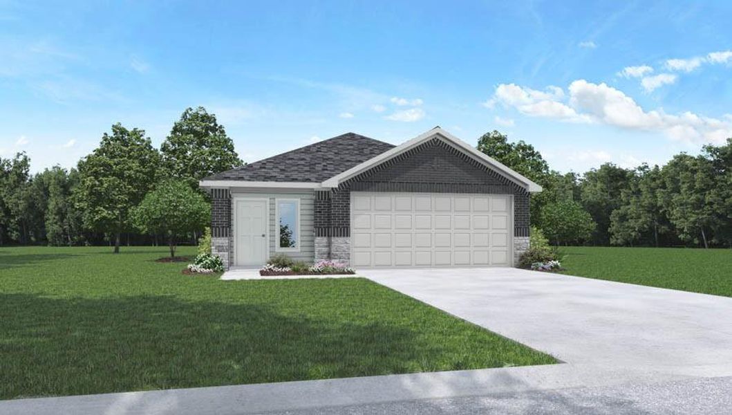 New construction Single-Family house 16927 Sangiovese Drive, Houston, TX 77090 Plan X30C- photo