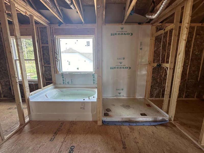 Primary Bathroom Construction Progress