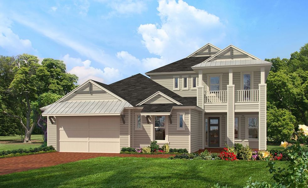 New construction Single-Family house La Mirada, 835 Navigators Road, Saint Johns, FL 32259 - photo