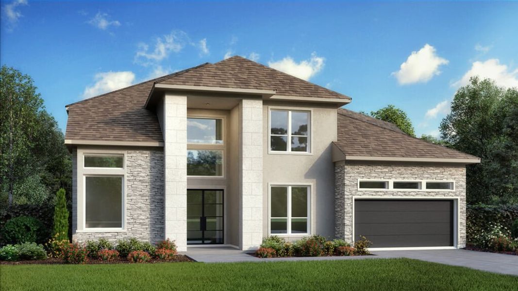 New construction Single-Family house MESSINA 4522, 29627 Apple Glen Court, Fulshear, TX 77423 - photo