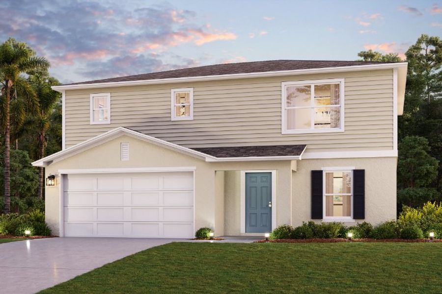 New construction Single-Family house CAMBRIA, 741 Hillview Loop, Haines City, FL 33844 - photo