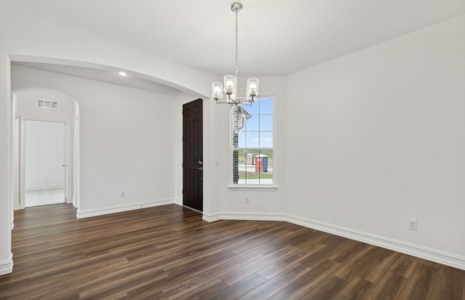 Elegant dining room *real home pictured