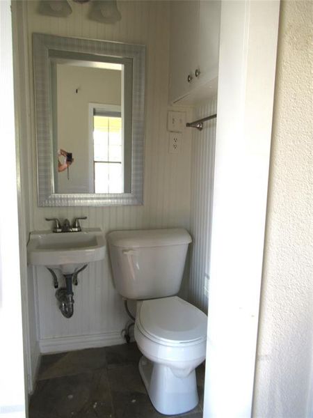 Bathroom with toilet