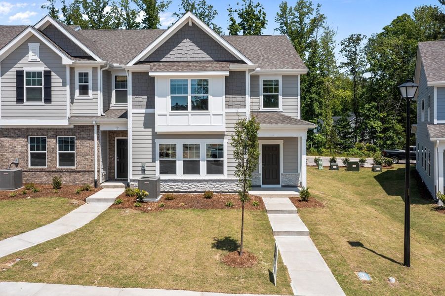 New construction Townhouse house Lily, 303 Spaight Acres Way, Wake Forest, NC 27587 - photo