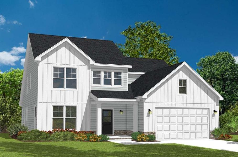 New construction Single-Family house Roanoke, 400 Cornwallis Road, Garner, NC 27529 - photo