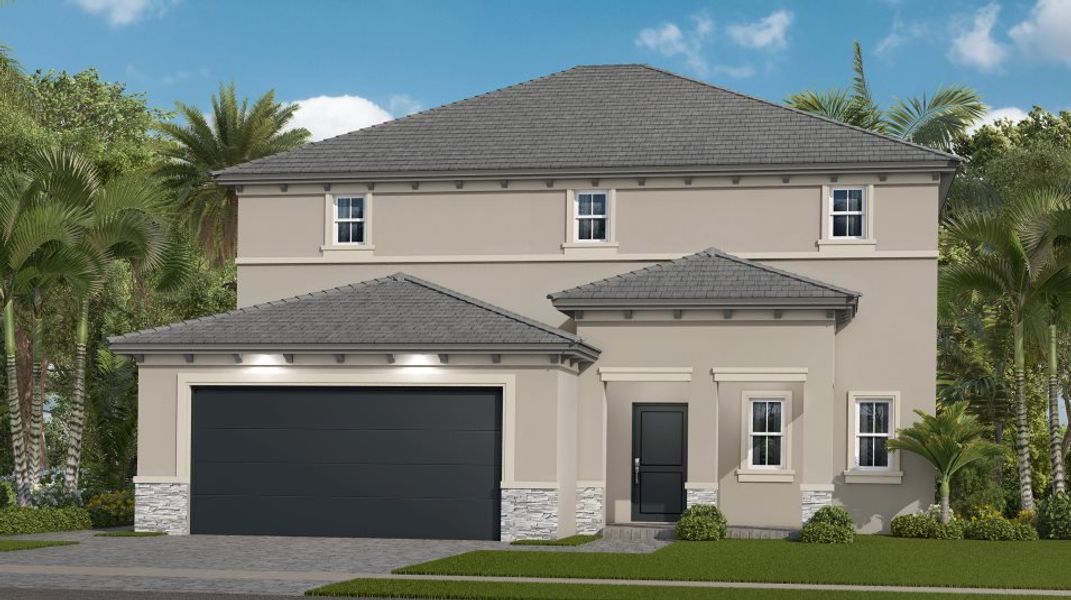 New construction Single-Family house 13603 Sw 185 Ln, Miami, FL 33177 Piani- photo