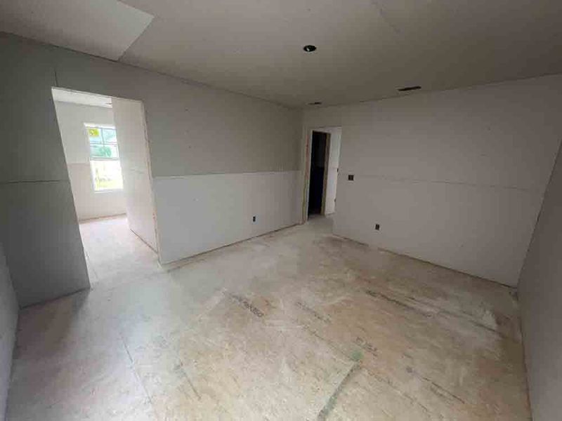 Bedroom Two Construction Progress