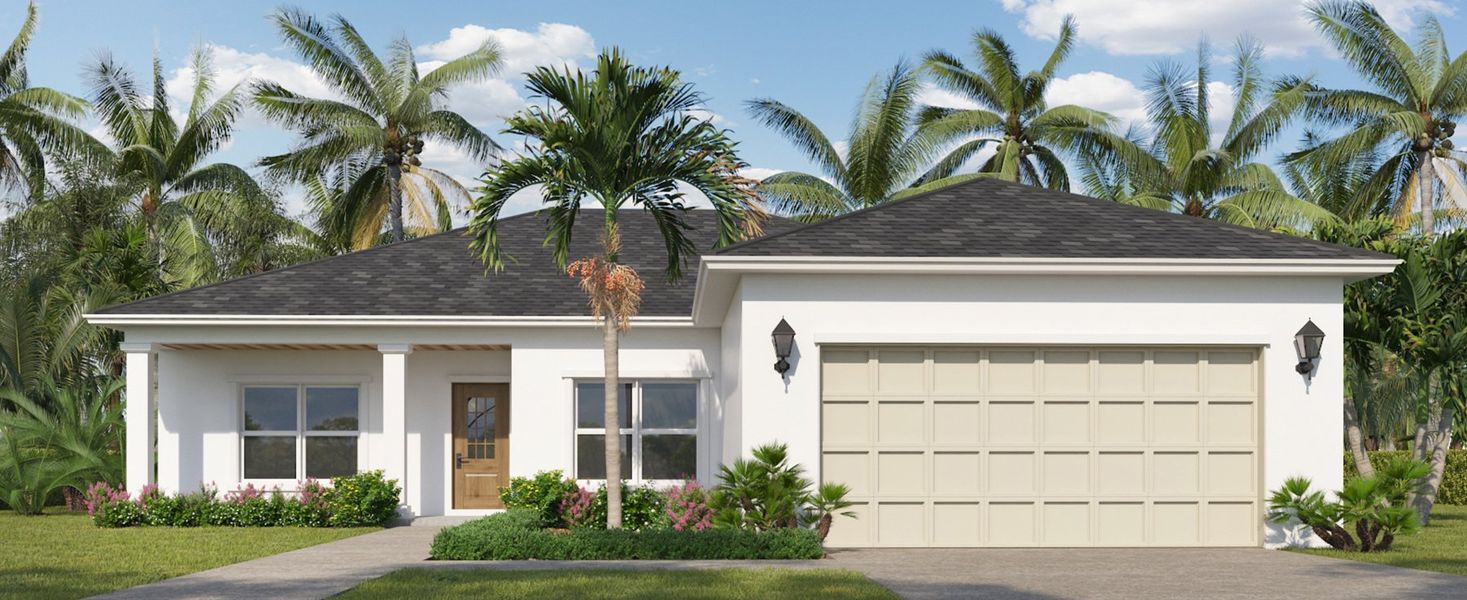 New construction Single-Family house Villa Godi, 851 Vantage Street Southeast, Palm Bay, FL 32909 - photo