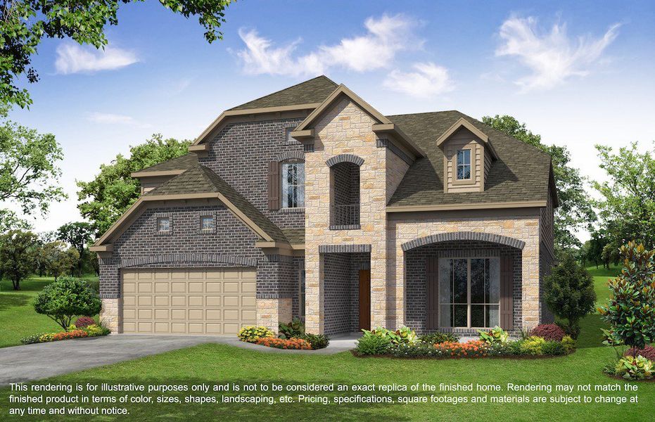 New construction Single-Family house 23610 Iris Field Court, Katy, TX 77449 Plan 672- photo