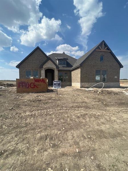 New construction Single-Family house 1990 County Road 200, Valley View, TX 76272 Verbena- photo