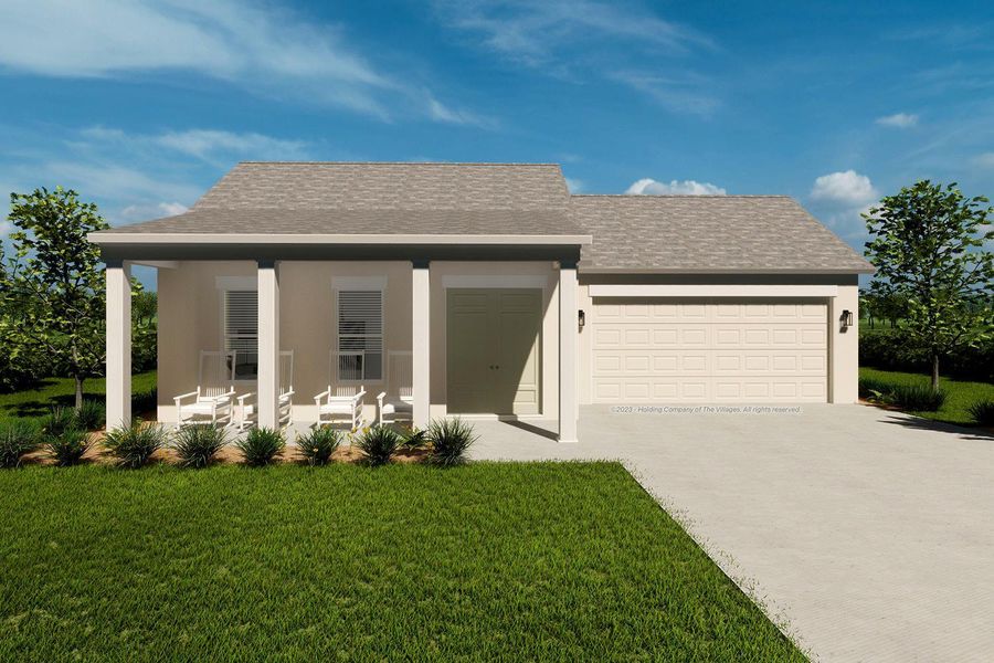 New construction Single-Family house Crawford, 1120 Main Street, The Villages, FL 32159 - photo