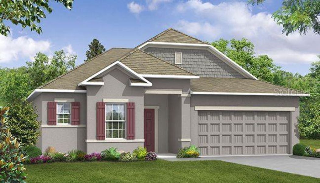New construction Single-Family house 2019 Quail Hollow Drive, Deland, FL 32720 The Drexel- photo