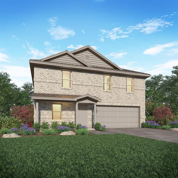 New construction Single-Family house 18627 Gravago Lane, New Caney, TX 77357 Willowford- photo