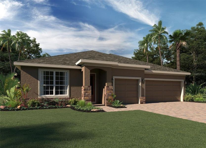 New construction Single-Family house 7177 Dilly Lake Avenue, Groveland, FL 34736 Emerson- photo