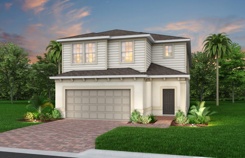 New construction Single-Family house Hideaway, 1217 Emerald Row Way, Clermont, FL 34714 - photo