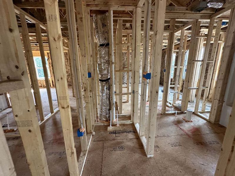 Bathroom Two Construction Progress