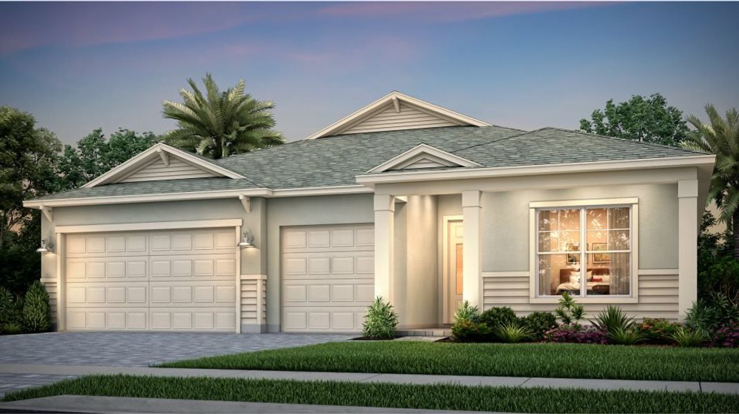 New construction Single-Family house 13909 Riversway, Port St. Lucie, FL 34984 Venice- photo
