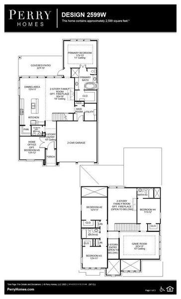 New construction Single-Family house 3009 Watterloo Lane, Celina, TX 75009 Design 2599W- photo