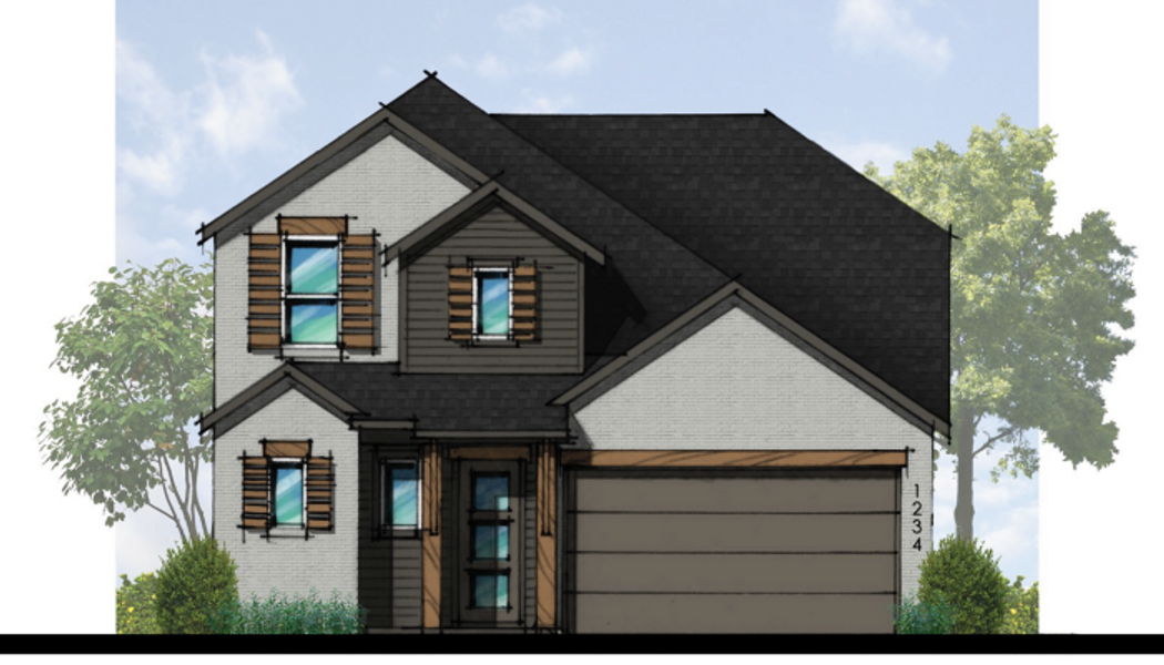 New construction Single-Family house Panamera Plan, 137 Kimble Creek Loop, Kyle, TX 78640 - photo