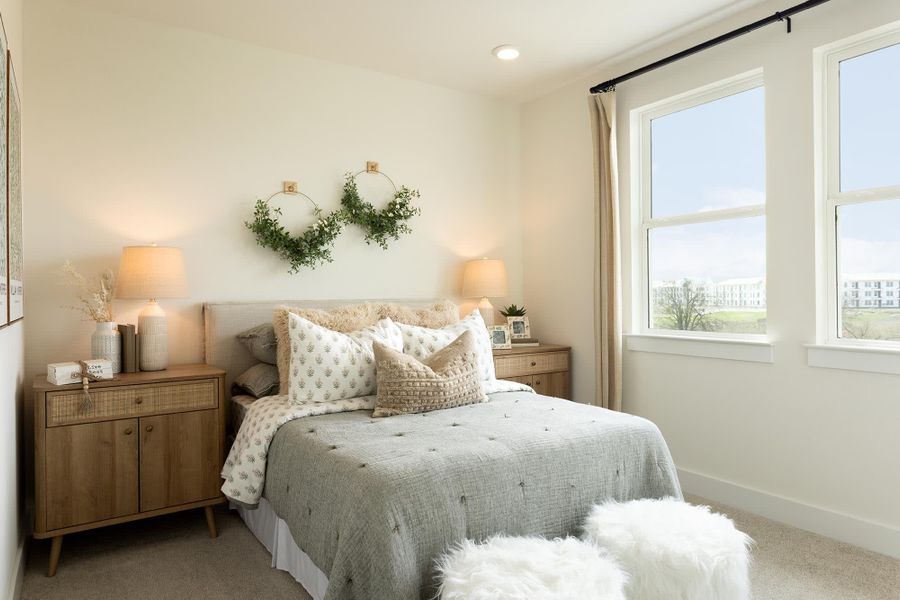 Bedroom | Andrew at Avery Centre in Round Rock, TX by Landsea Homes