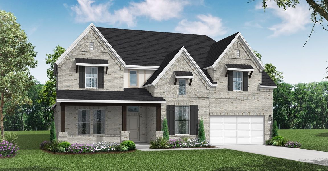 New construction Single-Family house Madisonville (4370-HM-55), 20427 Via Casa Laura Drive, Cypress, TX 77433 - photo