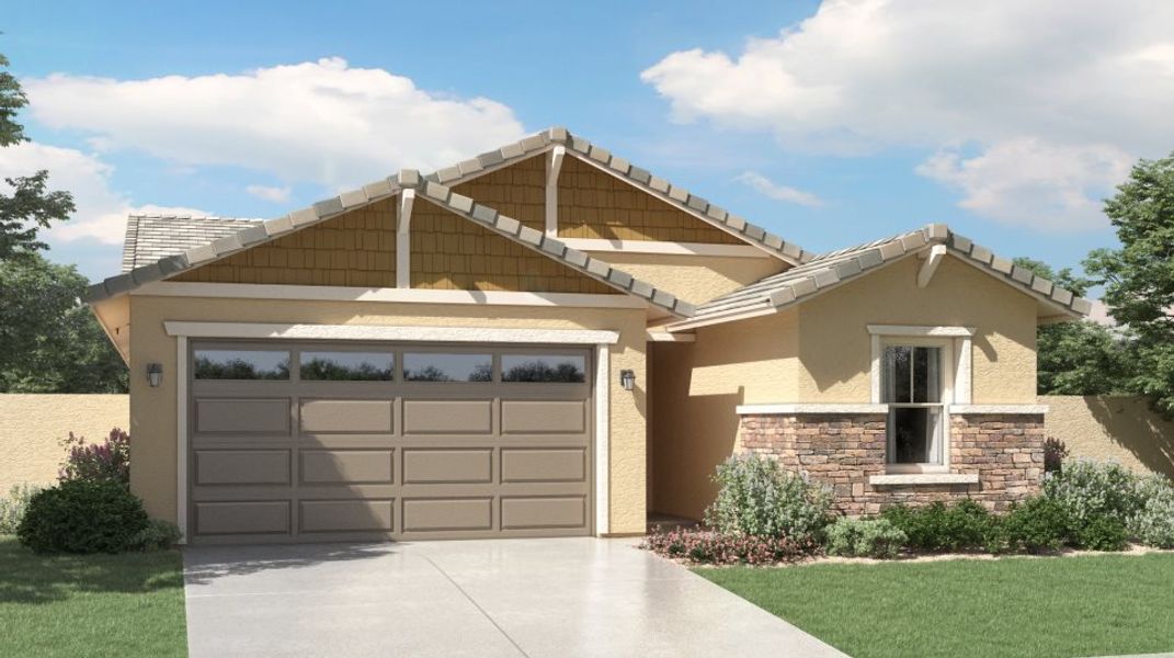 New construction Single-Family house 29223 North 31st Lane, Phoenix, AZ 85083 Lewis Plan 3575- photo