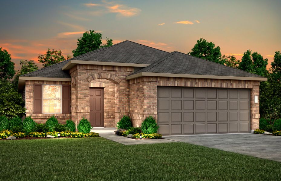 New construction Single-Family house Becket, 32506 Blue Plum Drive, Magnolia, TX 77354 - photo