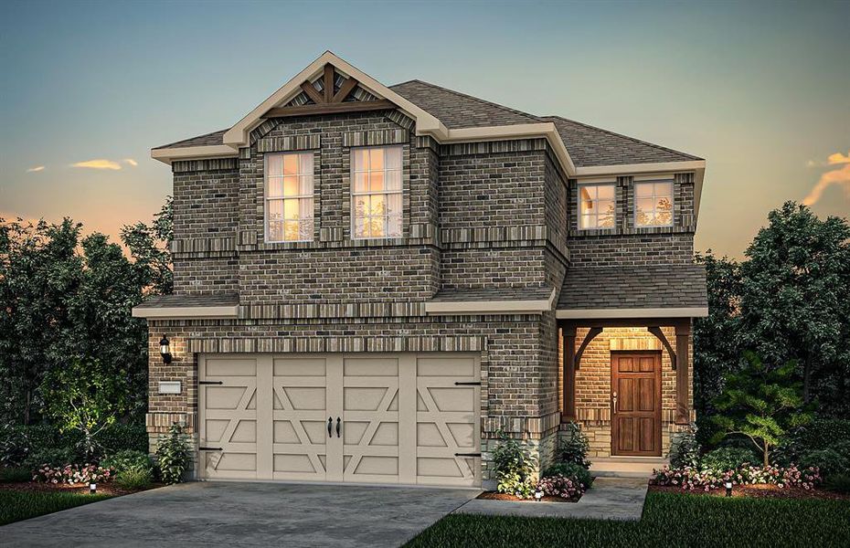 NEW CONSTRUCTION: Beautiful two-story home available at Spiritas Ranch in Little Elm