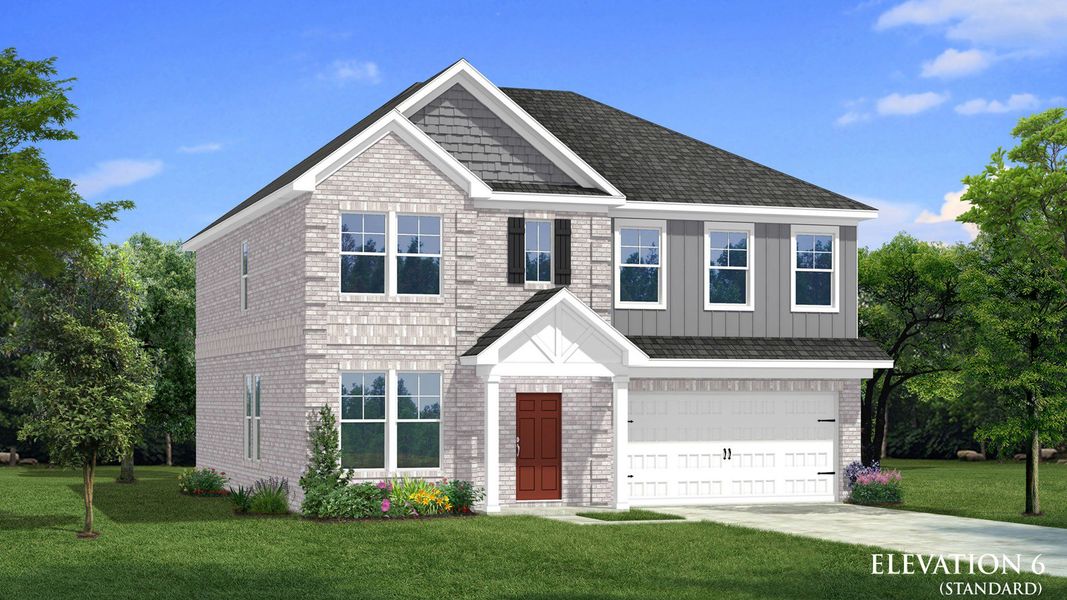 New construction Single-Family house Horizon, 300 Denton Way, Hampton, GA 30228 - photo