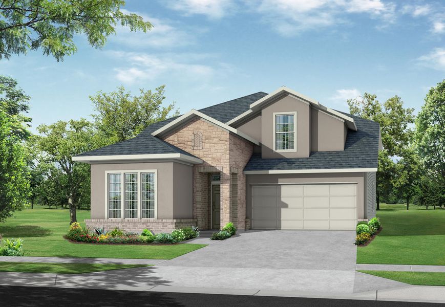 New construction Single-Family house Burnet, 15307 Colorado Bend Park Drive, Cypress, TX 77433 - photo