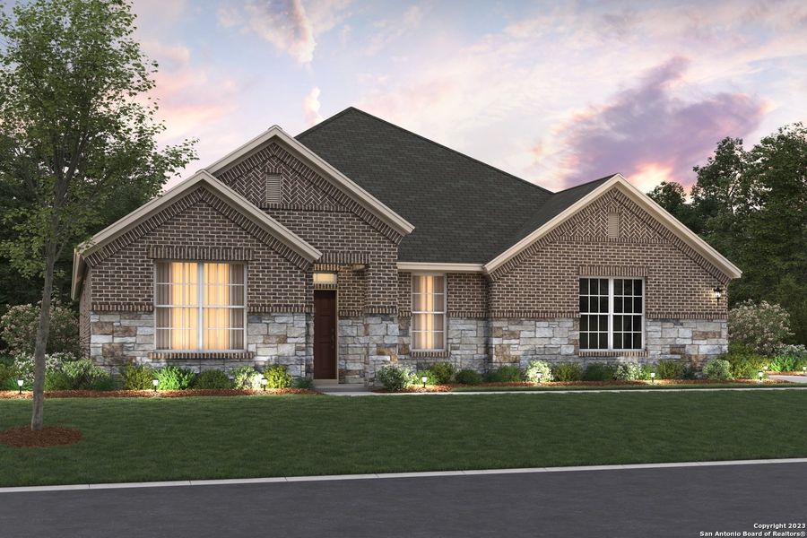 New construction Single-Family house 9407 Everly Landing, San Antonio, TX 78263 Nolan- photo
