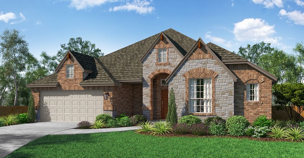 New construction Single-Family house The Fairview I, 716 New Dawn Drive, Lavon, TX 75166 - photo