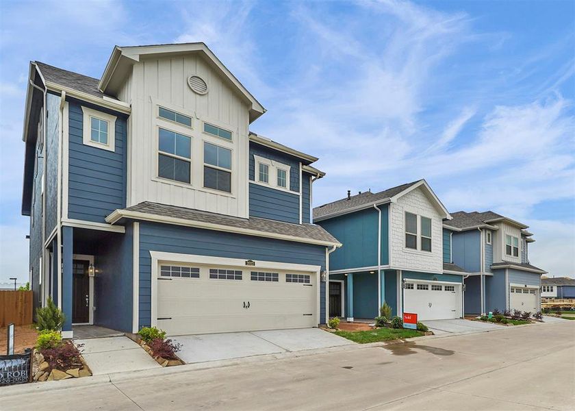 Two to three-story single family homes built by K. Hovnanian Homes.