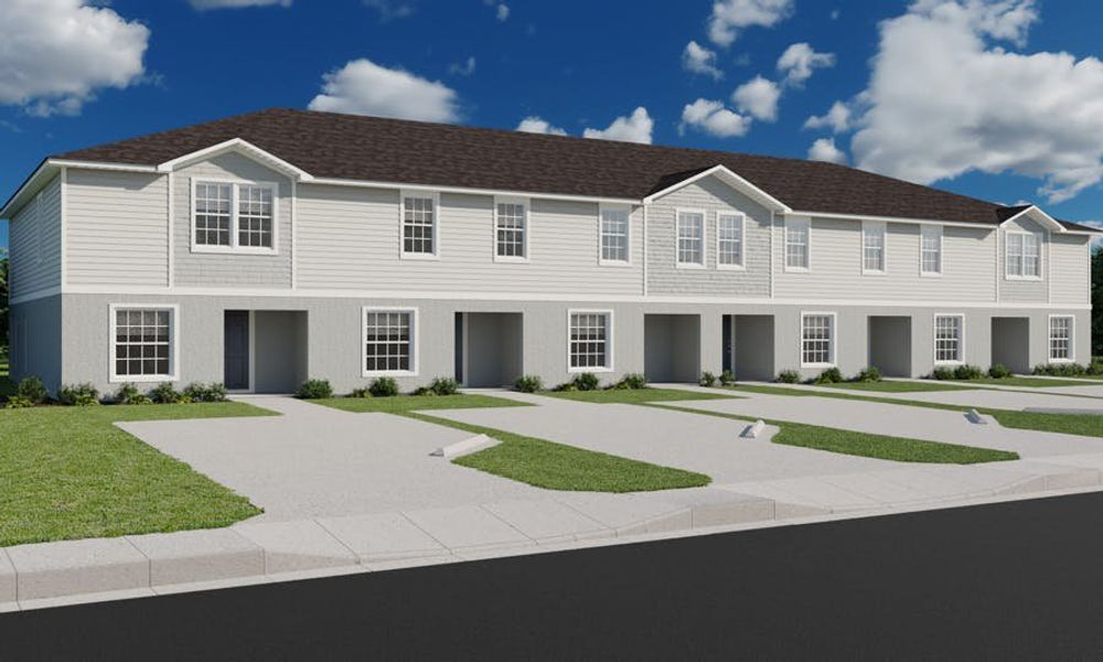 Harbor at Lake Henry, a brand-new community of luxurious, low-maintenance townhomes for sale in Winter Haven, FL!