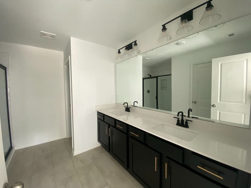 Ryken Primary Bathroom featuring Industrial Finishes