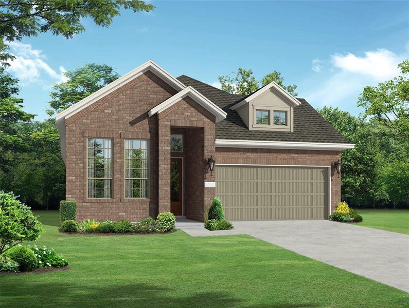 New construction Single-Family house 27223 Lombard Wood Drive, Magnolia, TX 77354 Oakley- photo