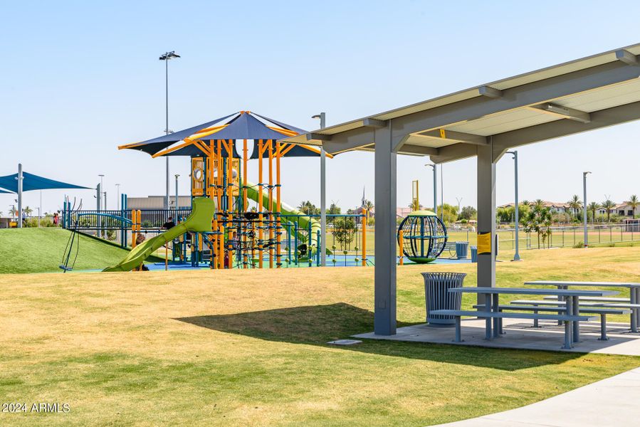 Huge Playgrounds for kiddo fun!