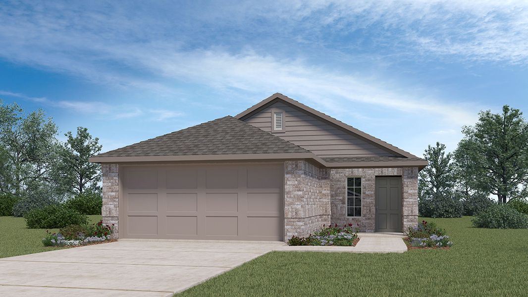 New construction Single-Family house The Amber, 3307 Mission River, San Antonio, TX 78245 - photo