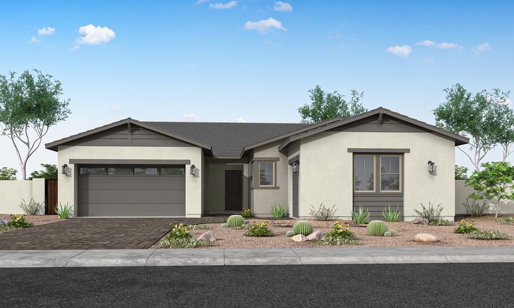 New construction Single-Family house Verde Plan 5510, 22580 E. Alyssa Rd., Queen Creek, AZ 85142 - photo