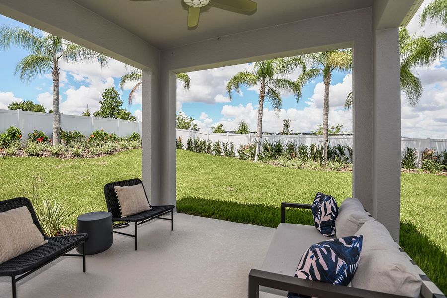 Covered Lanai | Gasparilla | New Homes in Florida | Landsea Homes